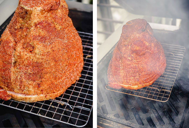 Double Smoked Maple Bourbon Ham