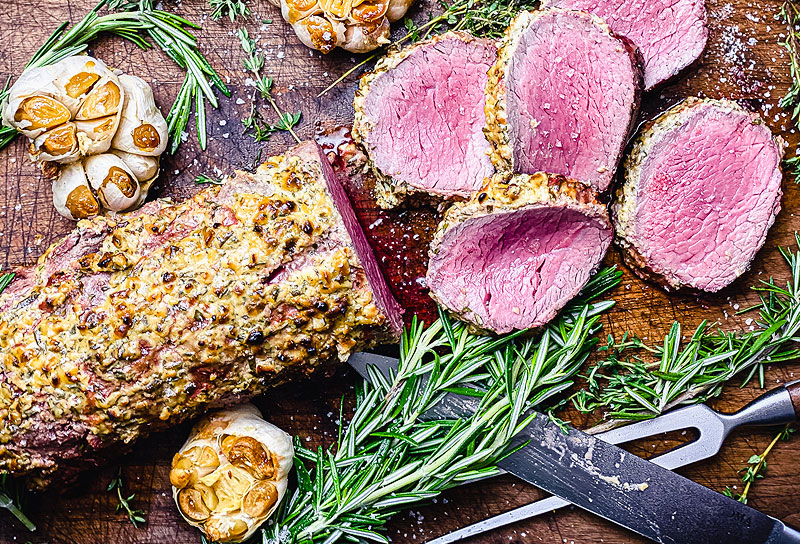 Roasted Herb-Crusted Chateaubriand