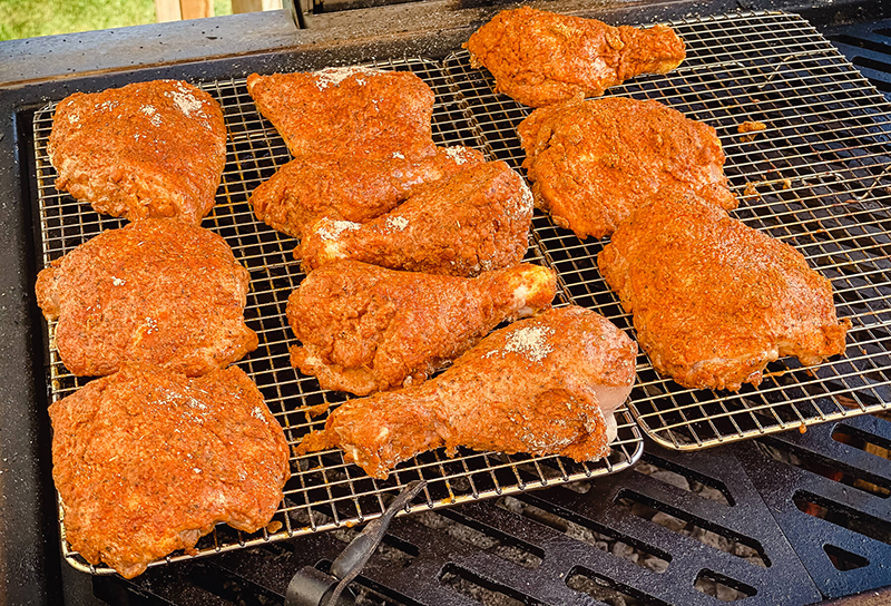 Smoked Fried Chicken Recipe