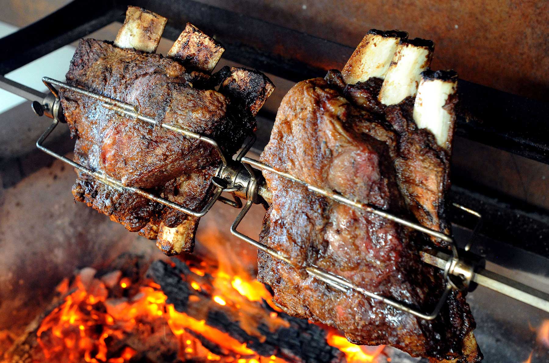 Premium Photo  Parrilla argentina traditional barbecue made with