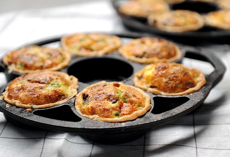 Image of Smoky Bacon Mini Quiches