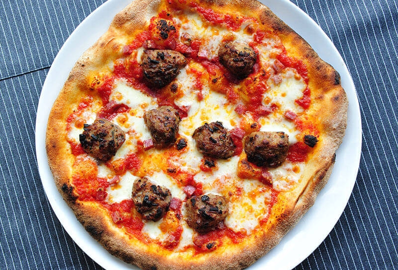 Image of Oh My! Meatball Pizza