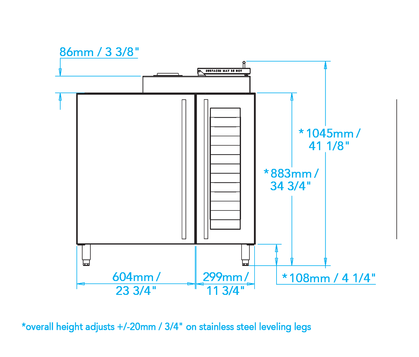 Built-in Smoker Cabinet Dimensions Image