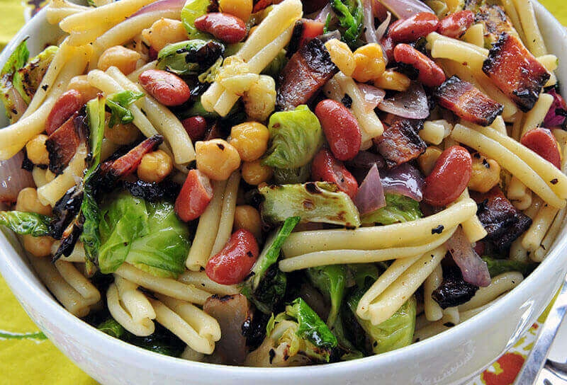 Image of Brussels and Beans Salad