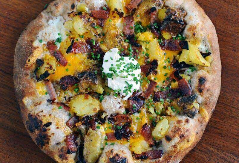 Image of Loaded Baked Potato Pizza