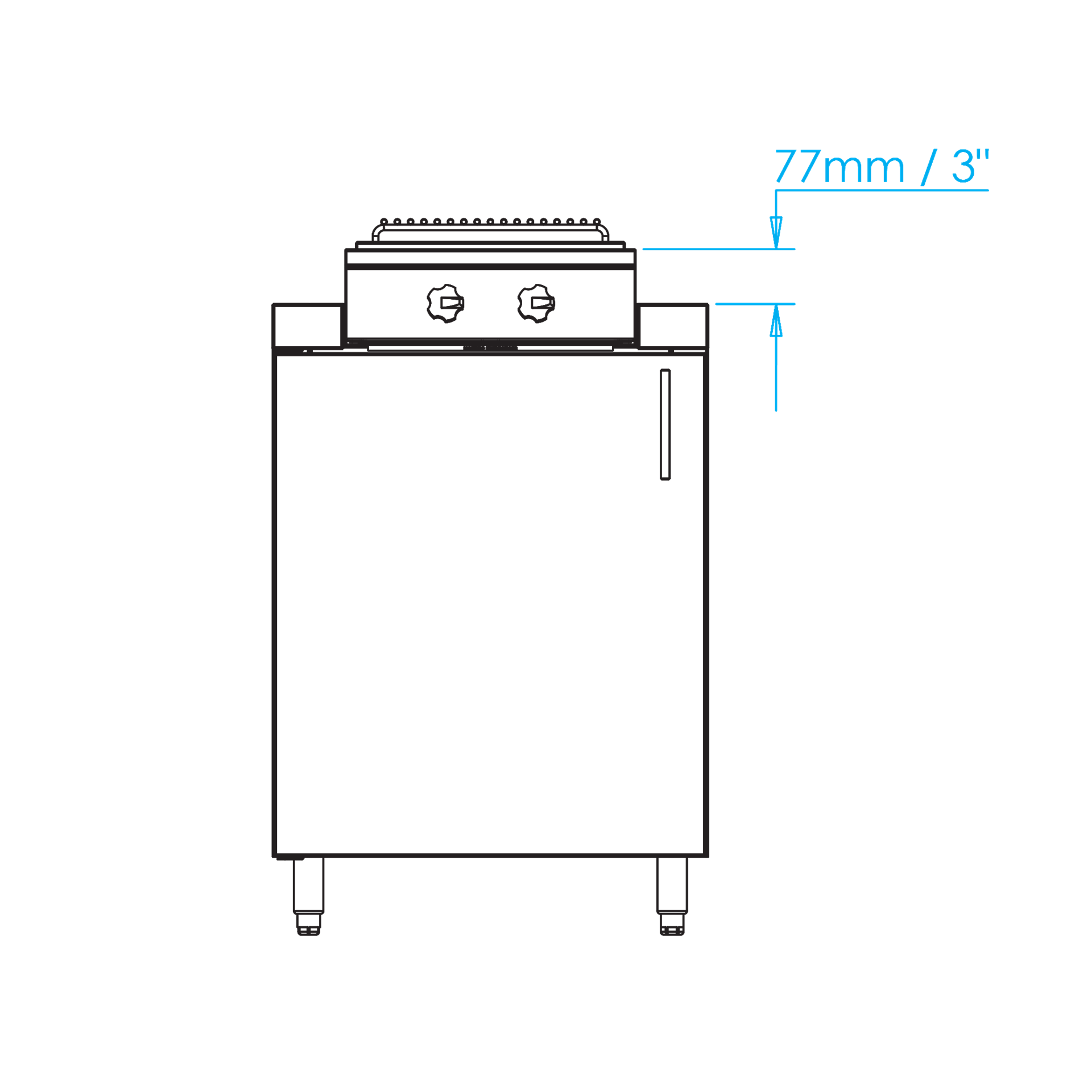 Built In Double Cooktop Kalamazoo Outdoor Gourmet