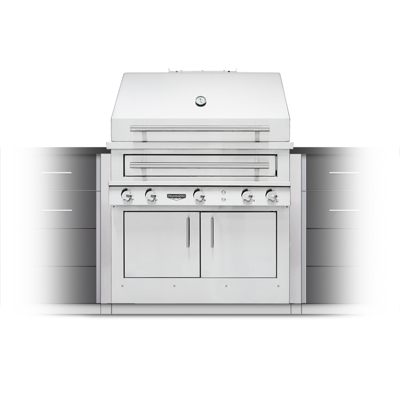 K750 Built-in Hybrid Fire Grill Image