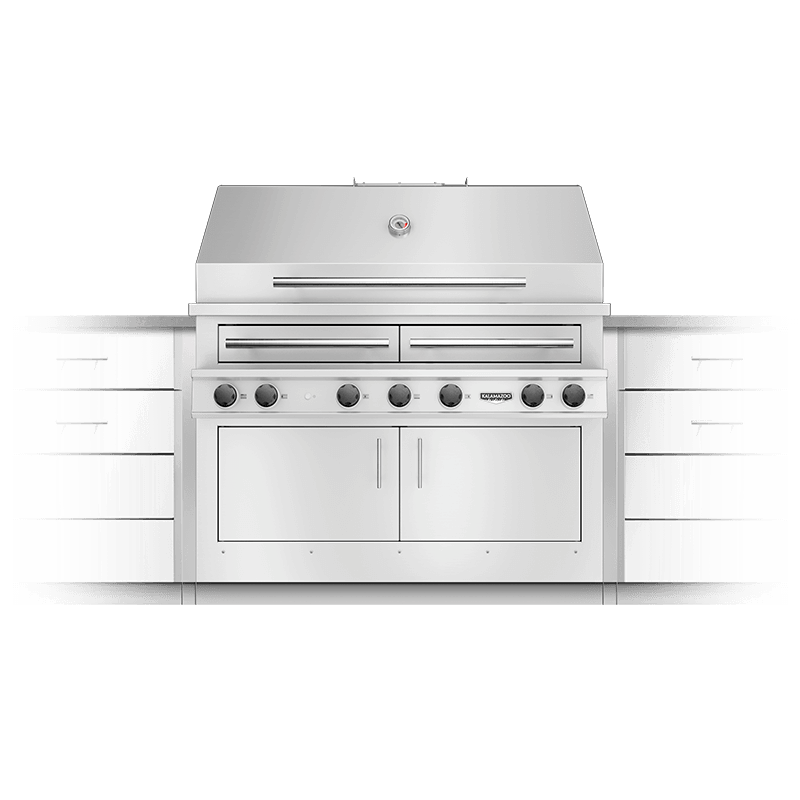 K1000HB Built-in Hybrid Fire Grill Image